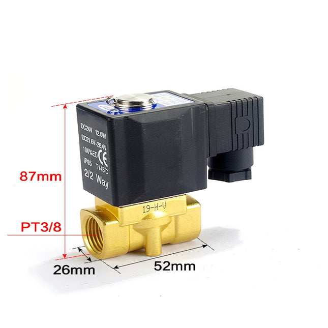 Airtac 2WH050-10: 2 Way Solenoid Valve - 2WH05010A