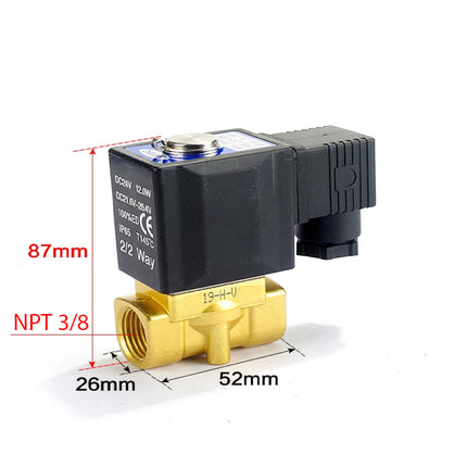 Airtac 2WH050-10: 2 Way Solenoid Valve - 2WH05010BT