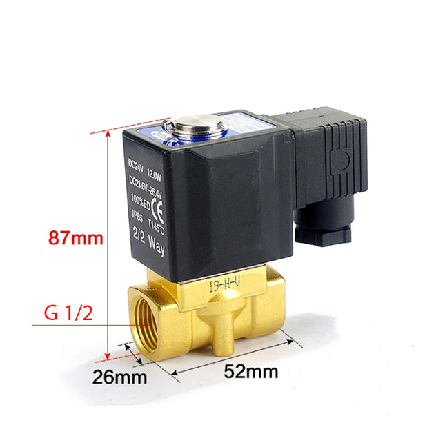 Airtac 2WH050-15: 2 Way Solenoid Valve - 2WH05015AG