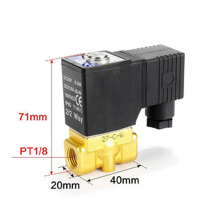 Airtac 2WT030-06: 2 Way Solenoid Valve - 2WT03006B
