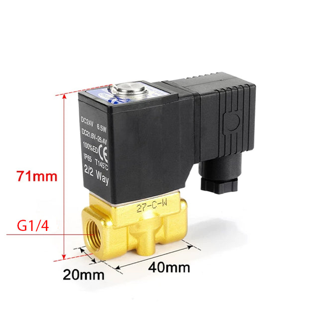 Airtac 2WX030-08: 2 Way Solenoid Valve - 2WX03008AG