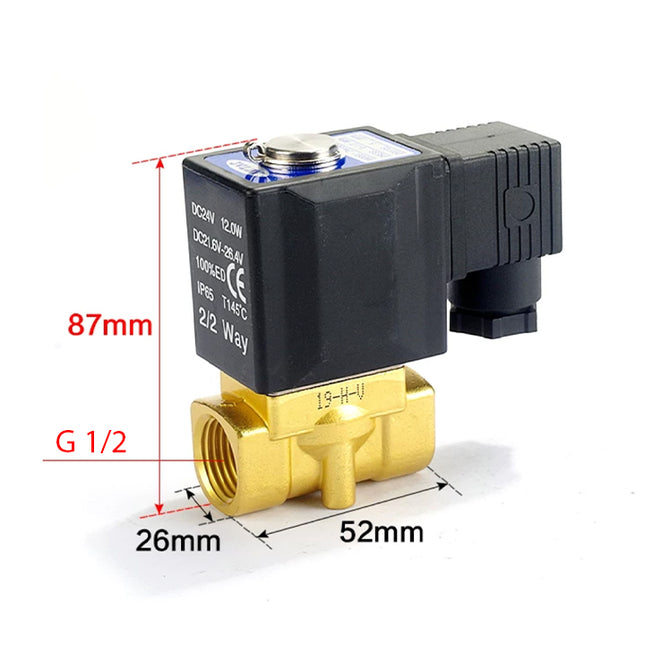 Airtac 2WX050-15: 2 Way Solenoid Valve - 2WX05015AG