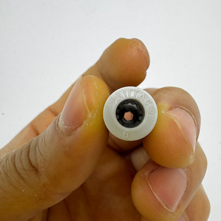 Airtac POC: Push Lock Fitting. Male Connector Rounded - POC6M5