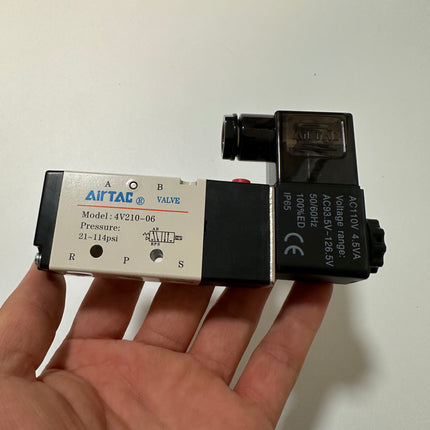 Airtac 4V210-06: Solenoid Air Valve - 4V21006CT