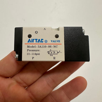 Airtac 3A110-06: Air Pilot Valve. 3 Way  - 3A11006NCT