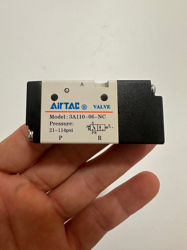 Airtac 3A110-06: Air Pilot Valve. 3 Way  - 3A11006NCT