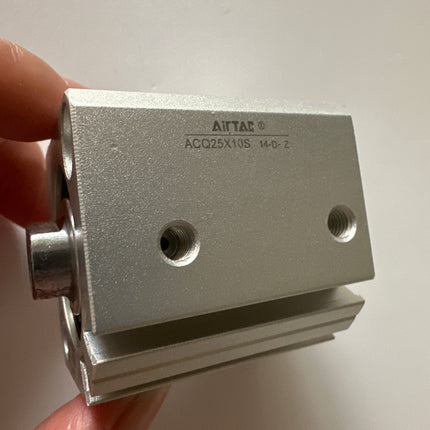 Airtac ACQ: Compact Air Cylinder. Double Acting - ACQ25X10S
