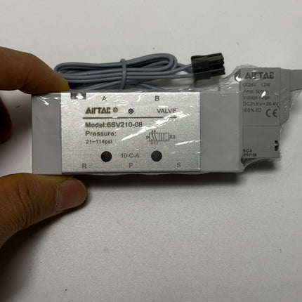 Airtac 6V210-08 :  Solenoid valve - 6V21008B200T