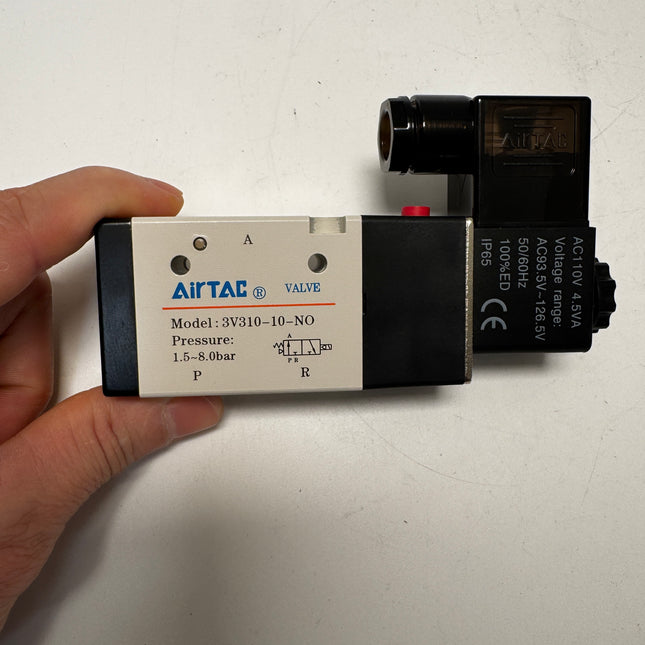 Airtac 3V310-10-NO: Solenoid valve(3/2 way) - 3V31010NOCG