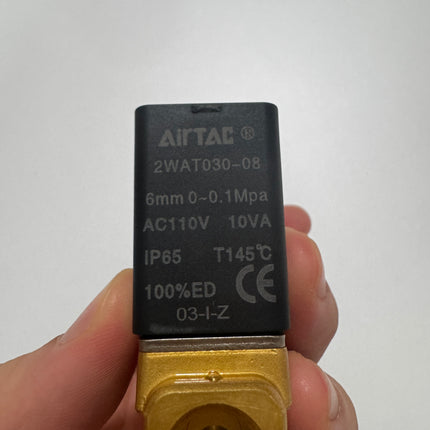 Airtac 2WT030-08: 2 Way Solenoid Valve - 2WT03008C