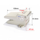 Airtac 3F210-06: Pneumatic Foot Pedal. 3 Way - 3F21006L