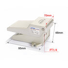 Airtac 3FM210-08: Mini Pneumatic Foot Pedal. 3 Way - 3FM21008