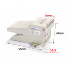 Airtac 3FM210-08: Mini Pneumatic Foot Pedal. 3 Way - 3FM21008G