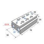 Airtac 3V100M: Air Valve Manifold - 3V100M3FG