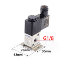 Airtac 3V1-06: Solenoid (3/2 way) +manifold - 3V106C1FG