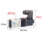 Airtac 3V110-06-NC: Solenoid valve(3/2 way) - 3V11006NCAT