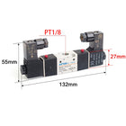 Airtac 3V120-06: Solenoid valve(3/2 way) - 3V12006A