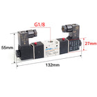 Airtac 3V120-06: Solenoid valve(3/2 way) - 3V12006AG