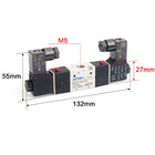 Airtac 3V120-M5: Solenoid valve(3/2 way) - 3V120M5A
