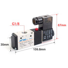 Airtac 3V210-06-NC: Solenoid valve(3/2 way) - 3V21006NCCG