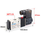 Airtac 3V210-06-NC: Solenoid valve(3/2 way) - 3V21006NCCT