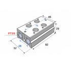 Airtac 3V300M: Air Valve Manifold - 3V300M2F