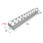 Airtac 3V300M: Air Valve Manifold - 3V300M9F