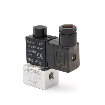 Airtac 3V2-06-NC: Solenoid valve(3/2 way) - 3V206NCB