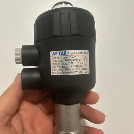 Airtac 2JW150-15: Angle seat valve(2/2 way) - 2JW15015Q50T