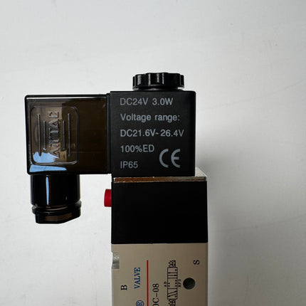 Airtac 4V230C-08: Solenoid Air Valve - 4V230C08BG-W