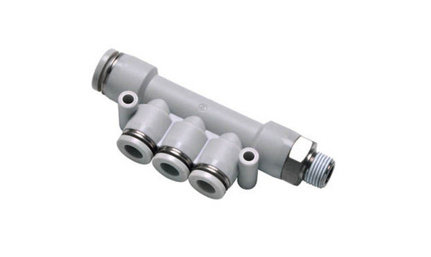 PKD-Male reducer triple branch union