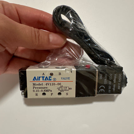 Airtac 4V110-06 Solenoid Air Valve - 4V11006BI