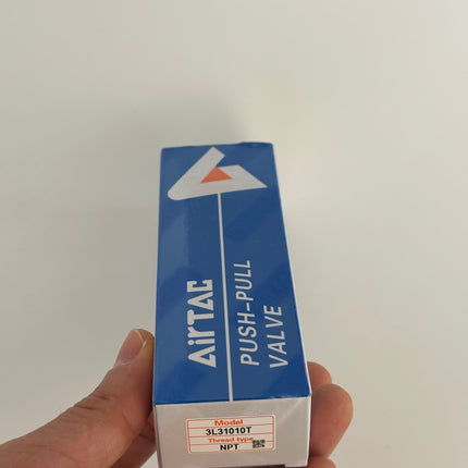 Airtac 3L310-10: Push Pull Valve. 3 Way - 3L31010T