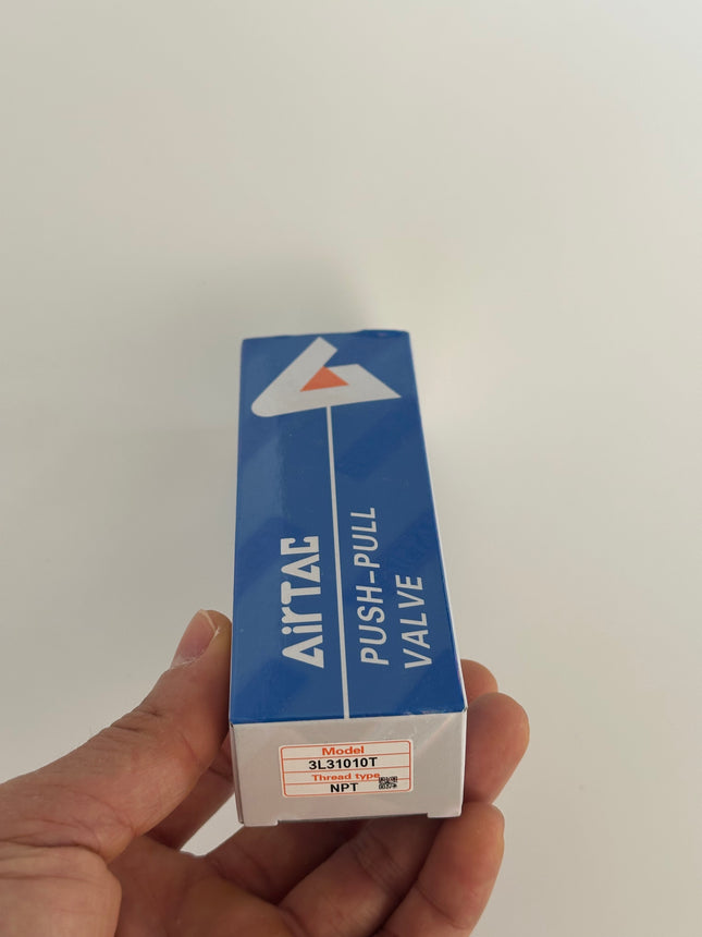 Airtac 3L310-10: Push Pull Valve. 3 Way - 3L31010T