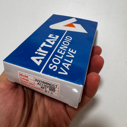 Airtac 3V210-08-NO: Solenoid valve(3/2 way) - 3V21008NOCT