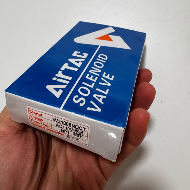 Airtac 3V210-08-NO: Solenoid valve(3/2 way) - 3V21008NOCT