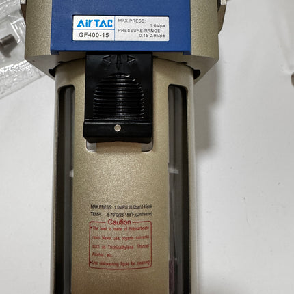 Airtac GF400:Air source treatment components/Filter- GF40015