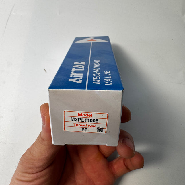 Airtac M3PL110-06: Manual Valve. 3 Way - M3PL11006
