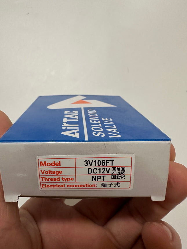 Airtac 3V1-06: Solenoid valve(3/2 way) - 3V106FT