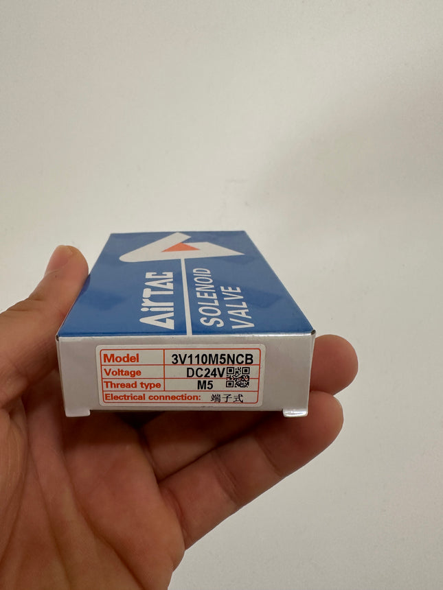 Airtac 3V110-M5-NC: Solenoid valve(3/2 way) - 3V110M5NCB