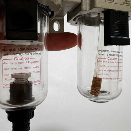 Airtac GTFC200-08: Air Lubricator(short PC bowl) - GTFC20008LWG