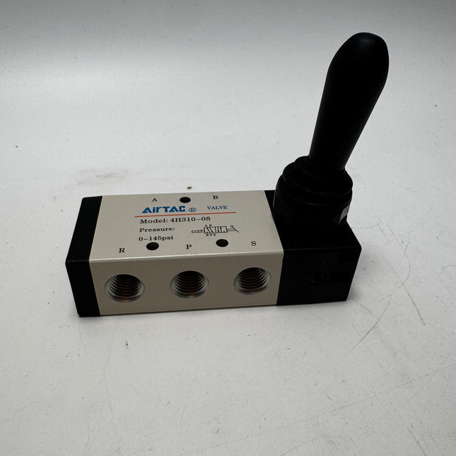 Airtac 4H310-08: Hand Valve. Toggle Style - 4H31008T