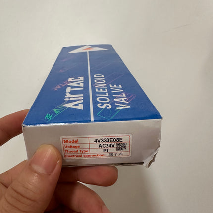 Airtac 4V330E-08: Solenoid Air Valve - 4V330E08E