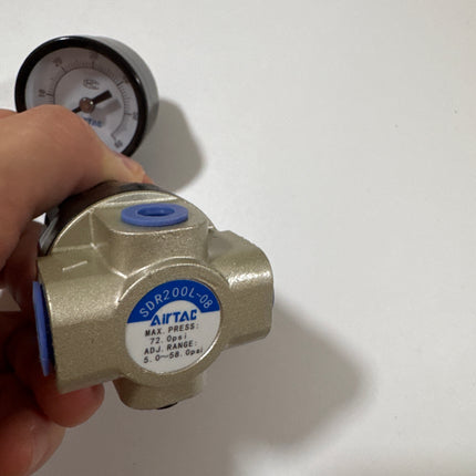 Airtac SDR200-08: Air Pressure Regulator  - SDR20008L2T