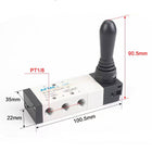 Airtac 4HA230C-06: Hand Valve. Toggle Style - 4HA230C06