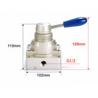 Airtac 4HV430-15: Hand Valve. Rotary Style - 4HV43015G