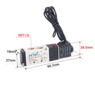 Airtac 4V110-06: Solenoid Air Valve - 4V11006BIT