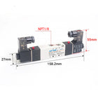 Airtac 4V130C-06: Solenoid Air Valve - 4V130C06AT