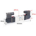 Airtac 4V230E-08: Solenoid Air Valve - 4V230E08BT