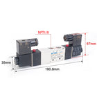 Airtac 4V230P-06: Solenoid Air Valve - 4V230P06AT